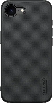 Nillkin Super Frosted Shield Apple iPhone 17e / 16e Hoesje Back Cover Zwart