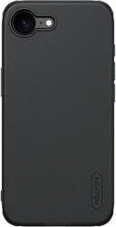 Nillkin Super Frosted Shield Apple iPhone 17e / 16e Hoesje Back Cover Zwart afbeelding