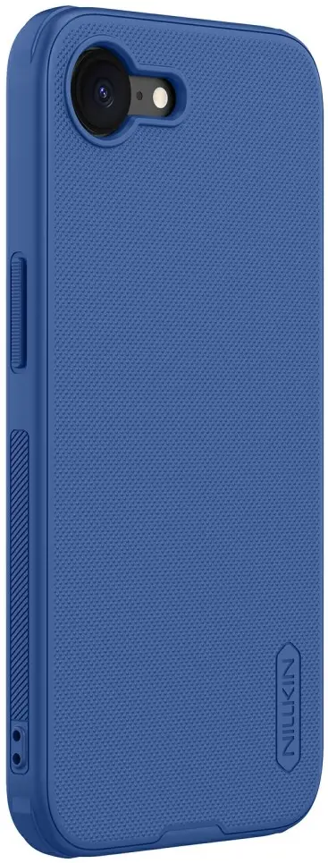 Nillkin Super Frosted Shield Apple iPhone 17e / 16e Hoesje Back Cover Blauw afbeelding 2
