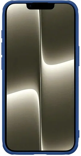Nillkin Super Frosted Shield Apple iPhone 17e / 16e Hoesje Back Cover Blauw afbeelding 7