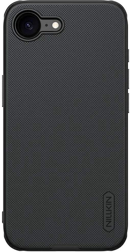 Nillkin Frosted Shield Apple iPhone 17e / 16e Hoesje MagSafe Back Cover Zwart afbeelding 1