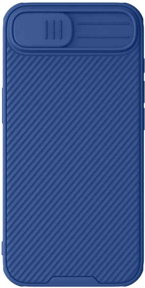 Nillkin CamShield Apple iPhone 17e / 16e Hoesje Camera Slider Back Cover Blauw afbeelding 2