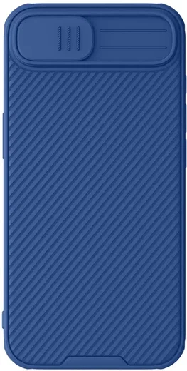 Nillkin CamShield Apple iPhone 17e / 16e Hoesje Camera Slider Back Cover Blauw afbeelding 2
