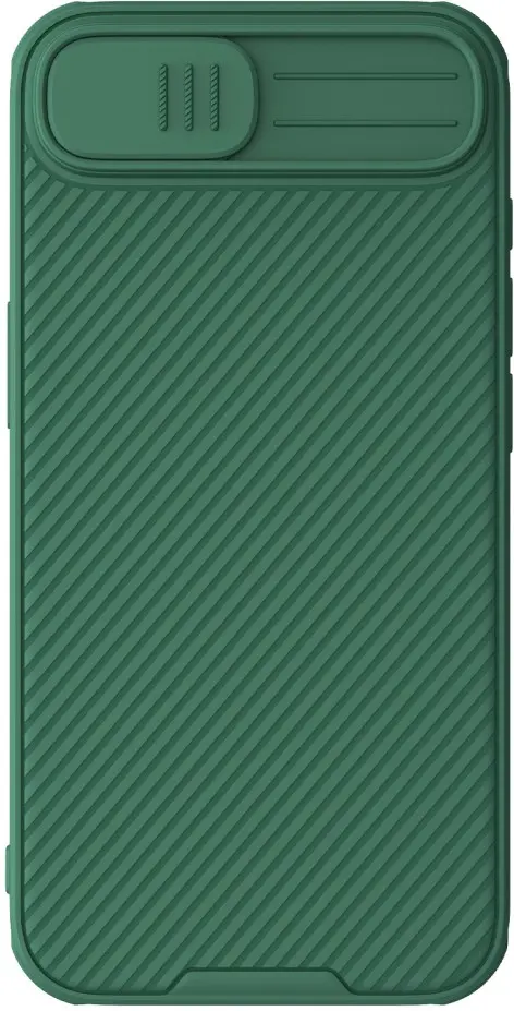 Nillkin CamShield Apple iPhone 17e / 16e Hoesje Camera Slider Back Cover Groen afbeelding 2