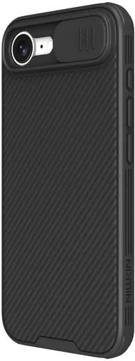 Nillkin CamShield MagSafe iPhone 17e / 16e Hoesje Camera Slider Back Cover Zwart afbeelding 1