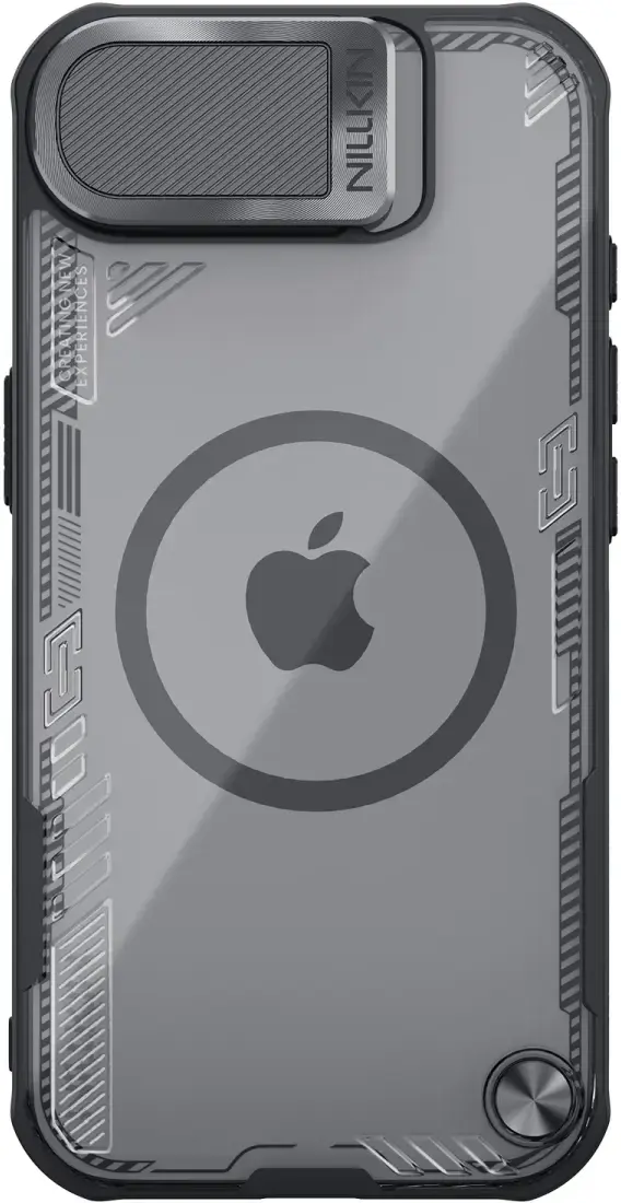 Nillkin IceBlade Prop Apple iPhone 17e / 16e Hoesje MagSafe Back Cover Zwart afbeelding 2