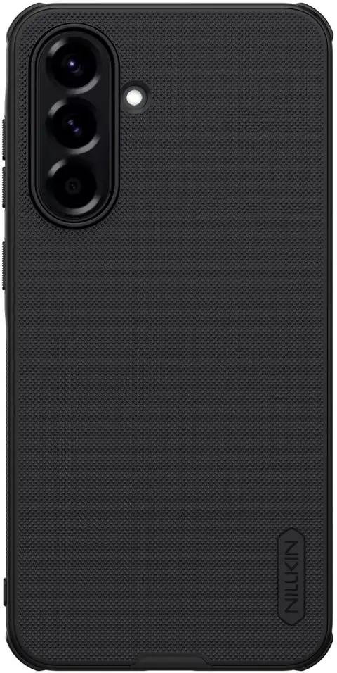 Nillkin Frosted Shield Samsung Galaxy A56 Hoesje MagSafe Back Cover Zwart afbeelding 1