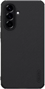 Nillkin Frosted Shield Samsung Galaxy A56 Hoesje MagSafe Back Cover Zwart