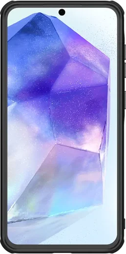 Nillkin Frosted Shield Samsung Galaxy A56 Hoesje MagSafe Back Cover Zwart afbeelding 10