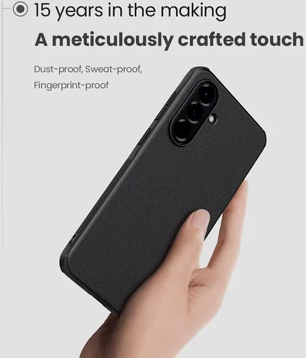 Nillkin Frosted Shield Samsung Galaxy A56 Hoesje MagSafe Back Cover Zwart afbeelding 6