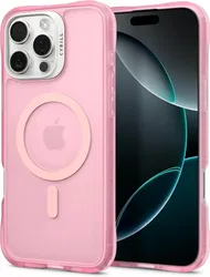 Spigen Cyrill Ultra Sheer Apple iPhone 16 Pro Max Hoesje met MagSafe Roze afbeelding