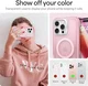 Spigen Cyrill Ultra Sheer Apple iPhone 16 Pro Hoesje met MagSafe Roze afbeelding 3