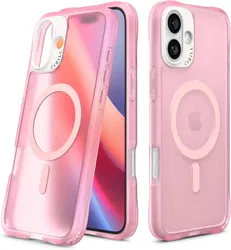 Spigen Cyrill Ultra Sheer Apple iPhone 16 Hoesje met MagSafe Roze afbeelding