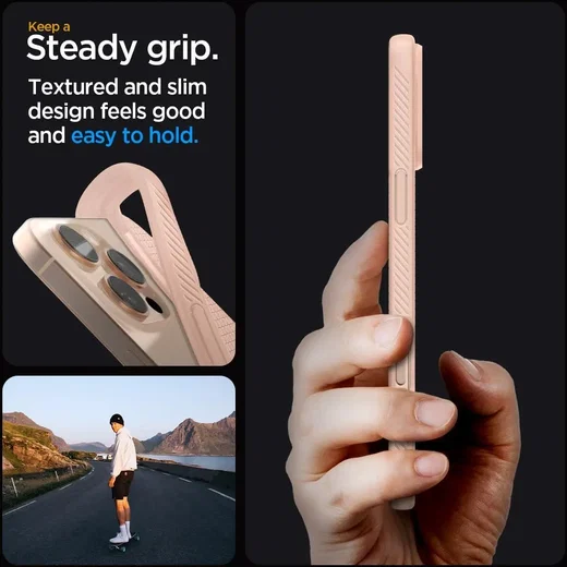 Spigen Liquid Air Apple iPhone 16 Pro Max Hoesje Back Cover Roze afbeelding 4