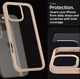 Spigen Ultra Hybrid Apple iPhone 16 Pro Max Hoesje Back Cover Roze afbeelding 5