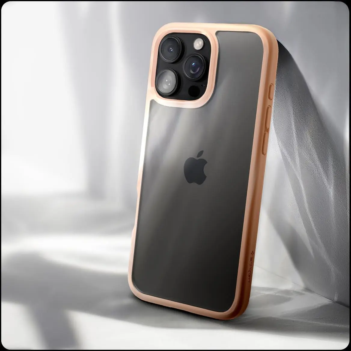 Spigen Ultra Hybrid Apple iPhone 16 Pro Max Hoesje Back Cover Roze afbeelding 7