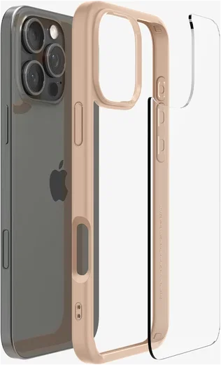 Spigen Ultra Hybrid Apple iPhone 16 Pro Max Hoesje Back Cover Roze afbeelding 8
