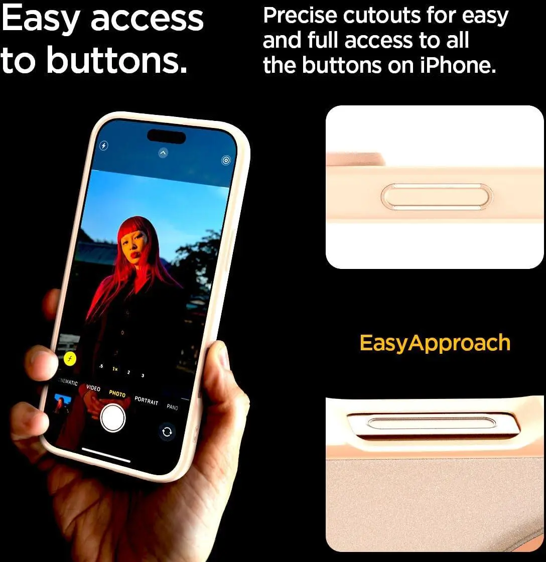 Spigen Ultra Hybrid MagFit Apple iPhone 16 Pro Max Hoesje MagSafe Frosted Roze afbeelding 6