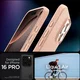Spigen Liquid Air Apple iPhone 16 Pro Hoesje Back Cover Roze afbeelding 2