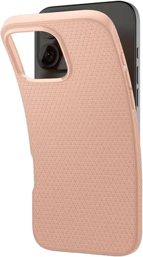 Spigen Liquid Air Apple iPhone 16 Pro Hoesje Back Cover Roze afbeelding 8