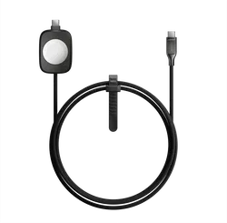 Nomad USB-C Kabel voor Apple Watch/iPhone/MacBook 100W Power Delivery 1.5M Zwart afbeelding