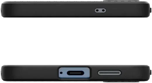 Spigen Liquid Air Samsung Galaxy S25 Plus Hoesje Back Cover Matte Zwart afbeelding 12