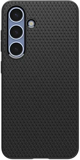 Spigen Liquid Air Samsung Galaxy S25 Plus Hoesje Back Cover Matte Zwart afbeelding 2