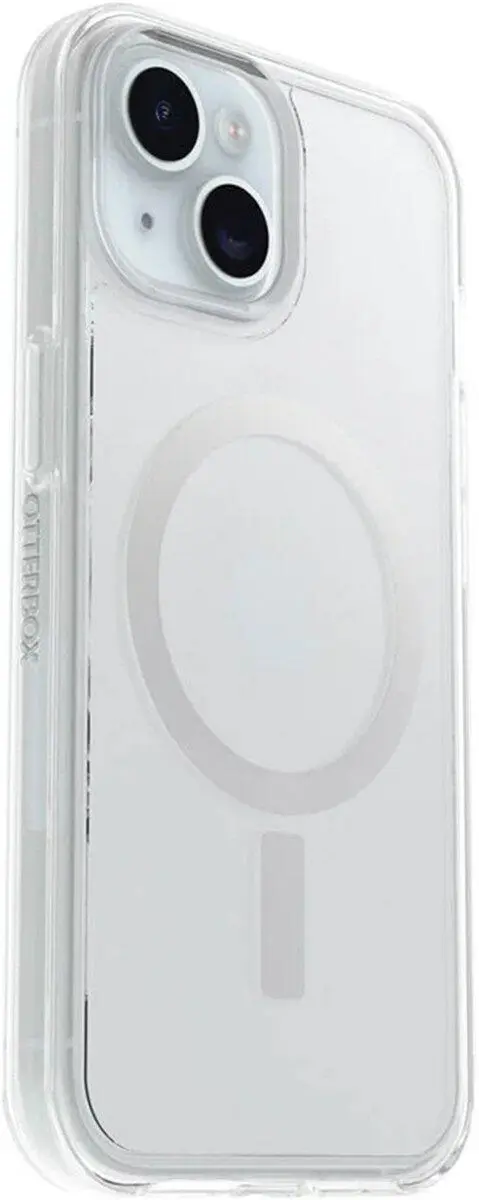 OtterBox Symmetry MagSafe Apple iPhone 16e / 15 / 14 / 13 Hoesje Transparant afbeelding 4