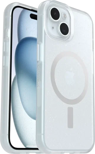 OtterBox React MagSafe Apple iPhone 17e/16e/15/14/13 Hoesje Back Cover Glitter afbeelding 1