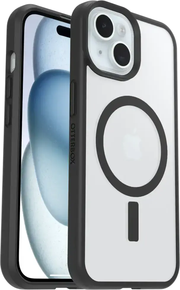 OtterBox React MagSafe Apple iPhone 17e/16e/15/14/13 Hoesje Back Cover Zwart afbeelding 1