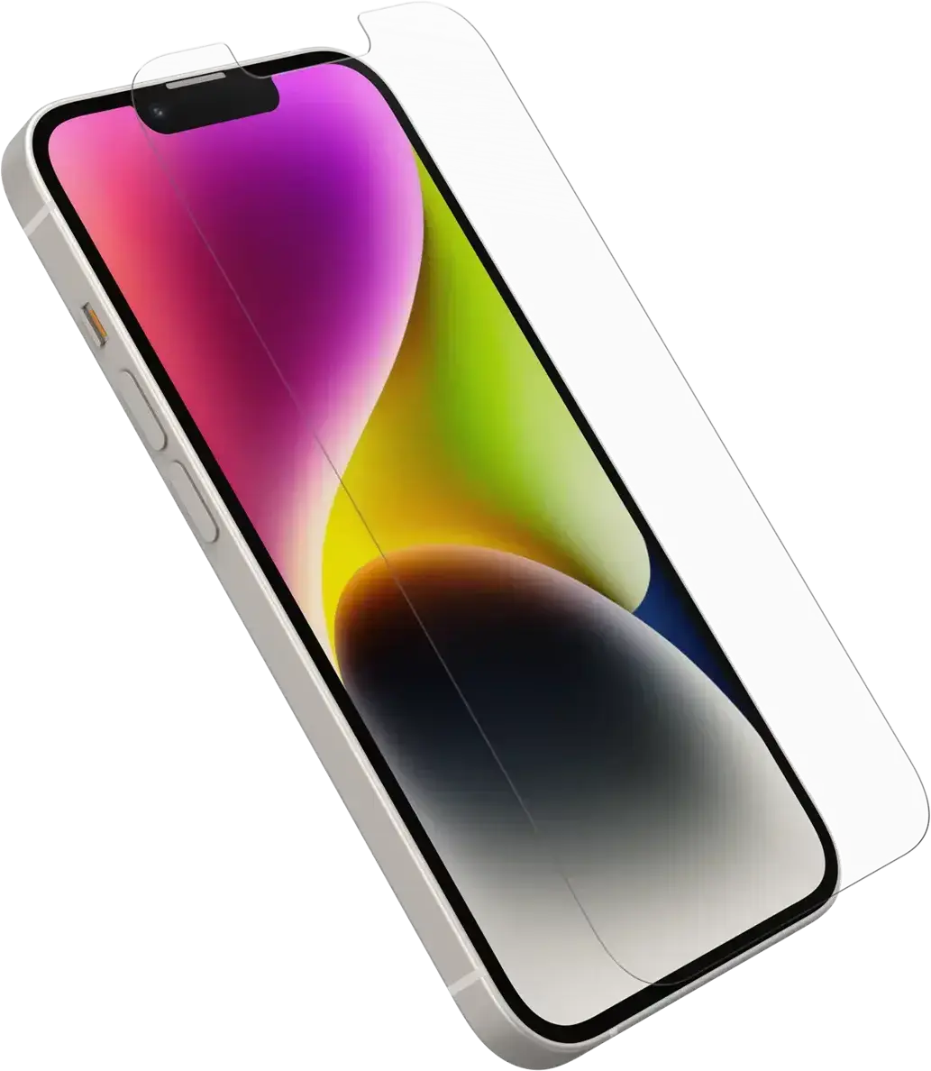 OtterBox Glass iPhone 17e/16e/14/13/13 Pro Screen Protector Tempered Glass afbeelding 1
