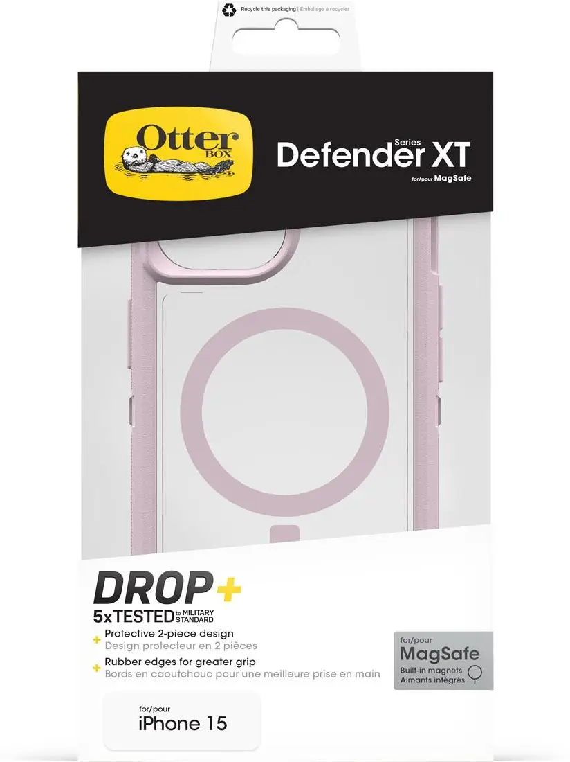OtterBox Defender XT MagSafe iPhone 17e/16e/15/14/13 Hoesje Back Cover Paars afbeelding 5