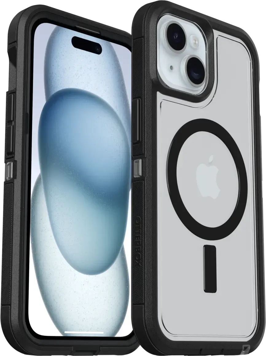 OtterBox Defender XT MagSafe iPhone 17e/16e/15/14/13 Hoesje Back Cover Zwart afbeelding 1