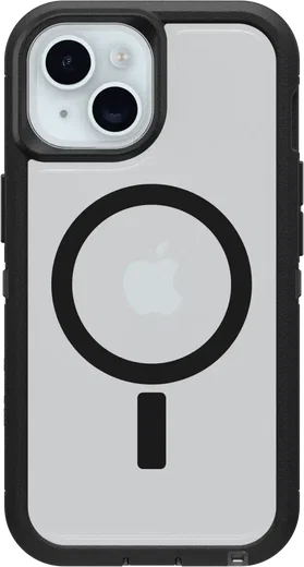 OtterBox Defender XT MagSafe iPhone 17e/16e/15/14/13 Hoesje Back Cover Zwart afbeelding 3