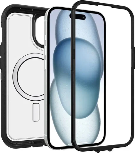 OtterBox Defender XT MagSafe iPhone 17e/16e/15/14/13 Hoesje Back Cover Zwart afbeelding 5