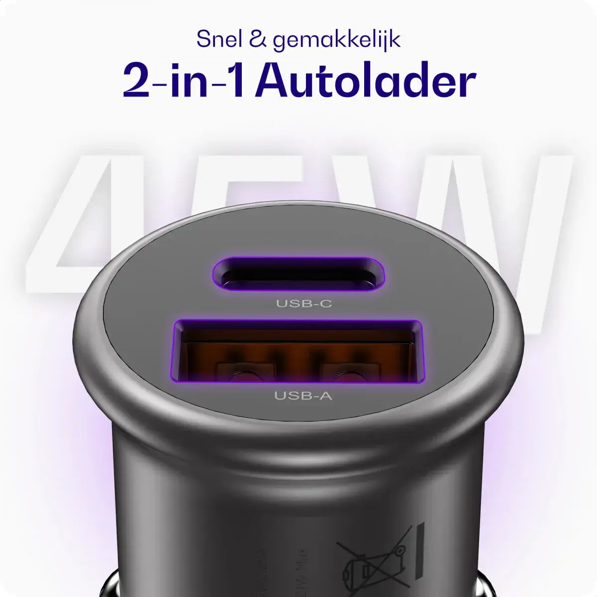 Buddi Way Universele Telefoonhouder Auto met Oplader voor Dashboard/Raam afbeelding 12