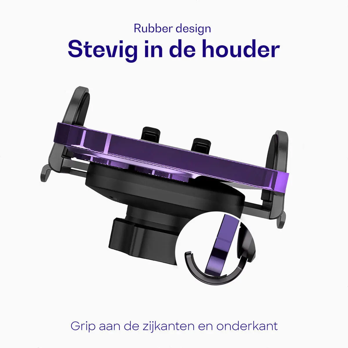 Buddi Way Universele Telefoonhouder Auto met Oplader voor Dashboard/Raam afbeelding 13