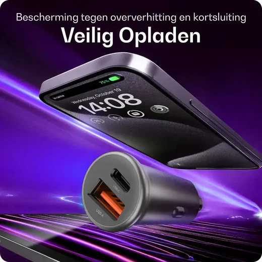 Buddi Way Universele Telefoonhouder Auto met Oplader voor Dashboard/Raam afbeelding 9