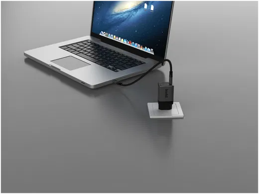 Buddi Power 45W Power Adapter Fast Charge USB-C Snellader Grijs afbeelding 14