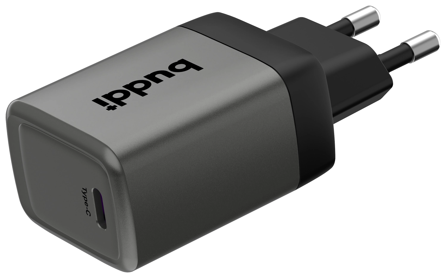 Buddi Power 45W Power Adapter Fast Charge USB-C Snellader Grijs afbeelding 12