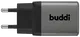 Buddi Power 45W Power Adapter Fast Charge USB-C Snellader Grijs afbeelding 2