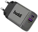 Buddi Power 45W Power Adapter Fast Charge USB-C + USB-A Snellader Grijs afbeelding 15