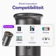Buddi Power 45W USB-A / USB-C Autolader met USB-C naar USB-C Krulsnoer afbeelding 6
