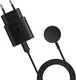 Samsung Galaxy Watch 4/5/6 Oplaadset - Draadloos + 25W Adapter - Zwart afbeelding 2