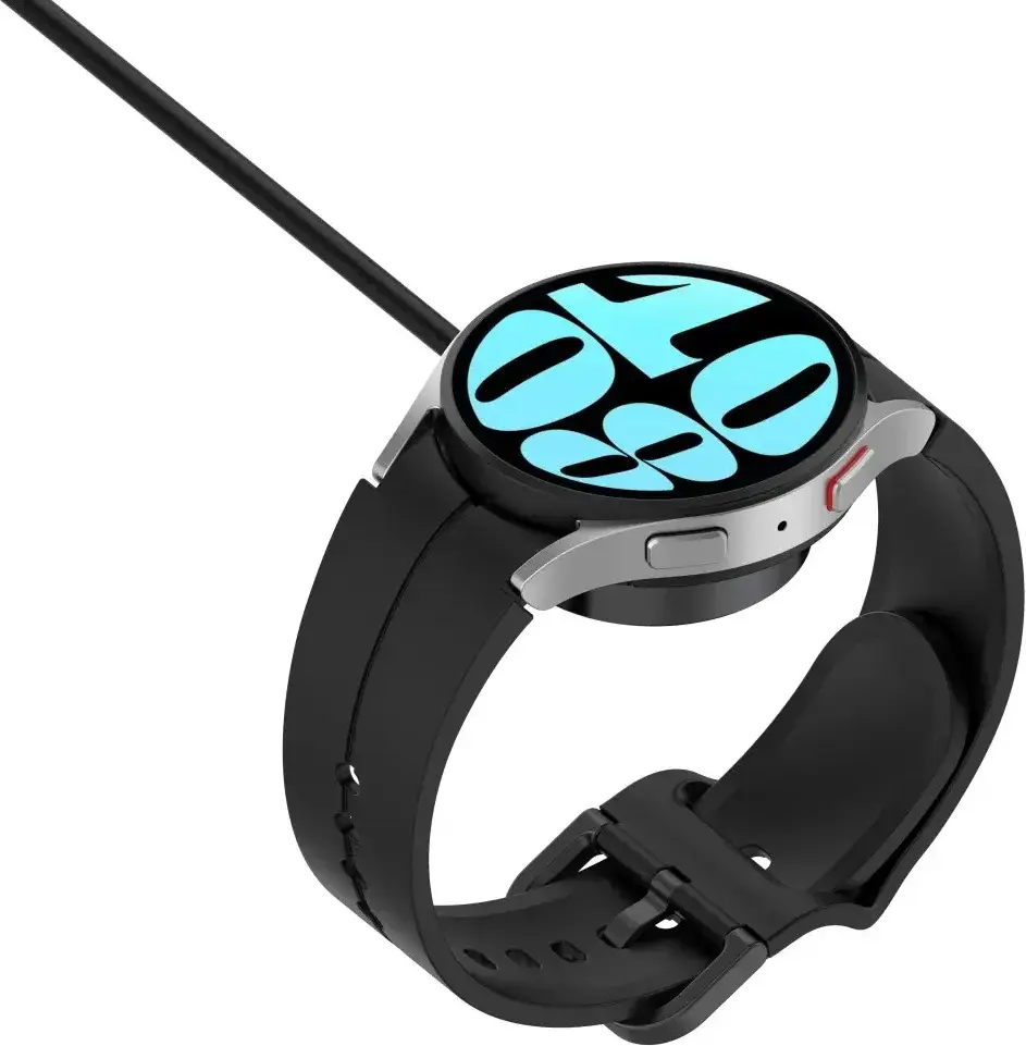 Samsung Galaxy Watch 4/5/6 Oplaadset - Draadloos + 25W Adapter - Zwart afbeelding 4