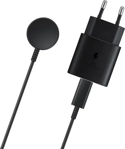 Samsung Draadloze Oplader + 25W Adapter voor Galaxy Watch afbeelding 6