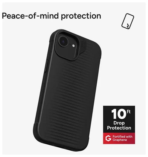 ZAGG Luxe Snap Apple iPhone 17e/16e/15/14/13 Hoesje Back Cover Transparant afbeelding 3