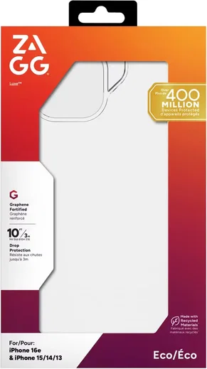 ZAGG Luxe Snap Apple iPhone 17e/16e/15/14/13 Hoesje Back Cover Transparant afbeelding 19