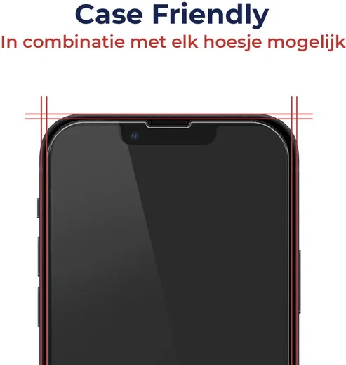 Rosso Apple iPhone 17e / 16e Privacy Glass met Installatietray afbeelding 4