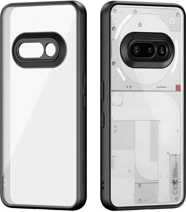 Dux Ducis Aimo Nothing Phone (3a) Hoesje Back Cover Zwart afbeelding 2